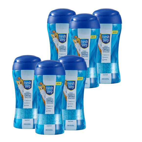Fresh Step Cat Litter Crystals in Fresh Scent - 6 Pack - Picture 1 of 1